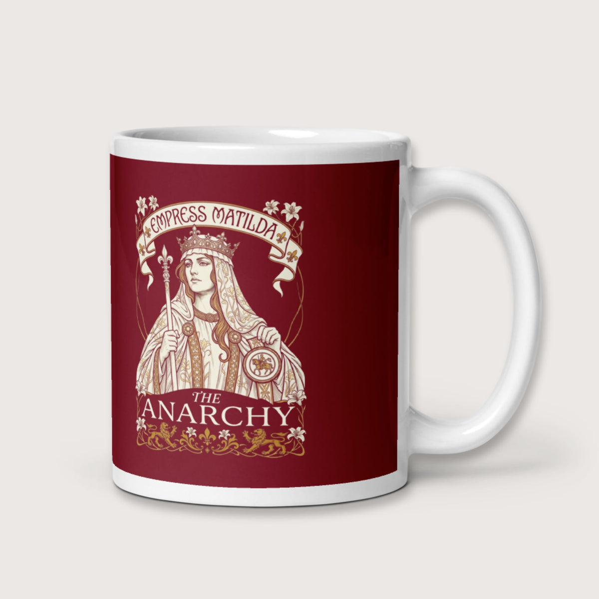 Empress Matilda The Anarchy Mug - history buff gift by HistoHead