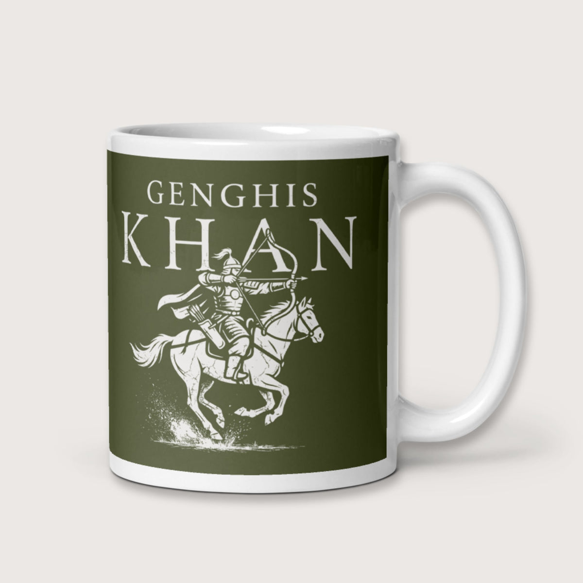 Genghis Khan Mug - history buff gift by HistoHead
