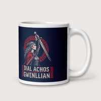 Dial Achos Gwenllian Mug - history buff gift by HistoHead