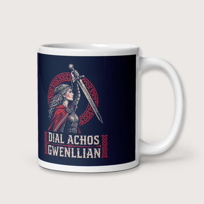 Dial Achos Gwenllian Mug - history buff gift by HistoHead