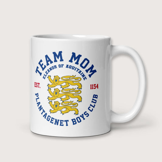 Team Mom Eleanor of Aquitaine Mug - history buff gift by HistoHead