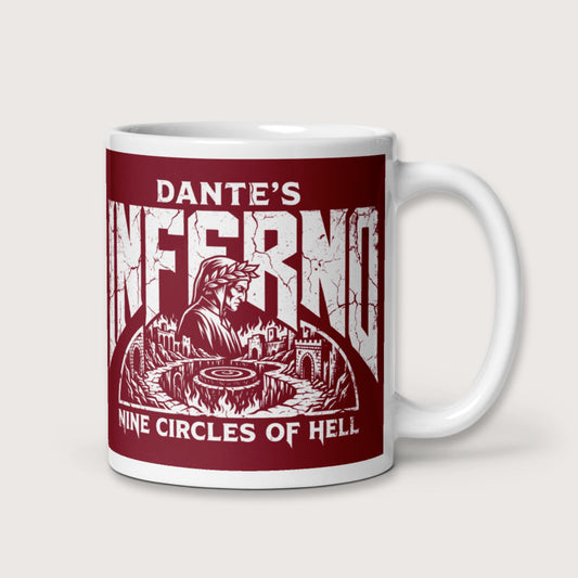 Dante's Inferno Mug - history buff gift by HistoHead