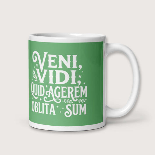 Latin I Came I Saw I Forgot I Was Doing (Feminine Version) Mug - history buff gift by HistoHead