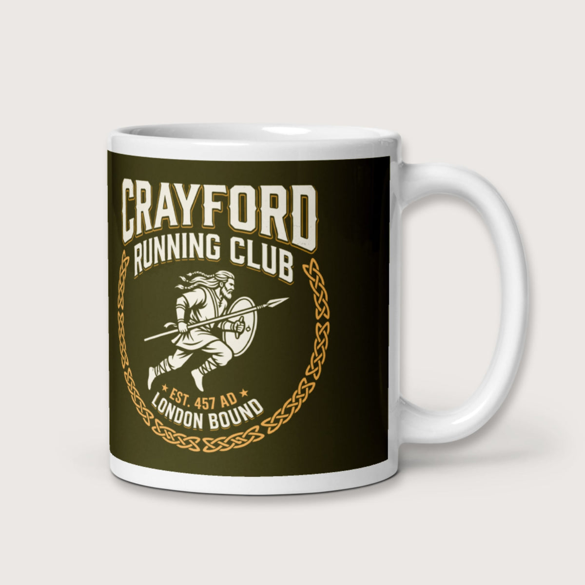 Crayford Running Club Mug - history buff gift by HistoHead
