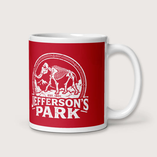 Jefferson's Park Mug - history buff gift by HistoHead