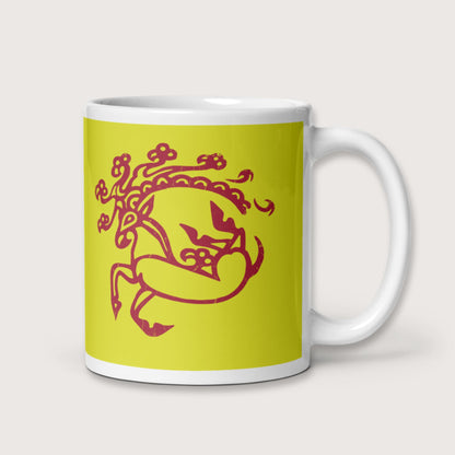 Siberian Ice Maiden Tattoo Mug - history buff gift by HistoHead