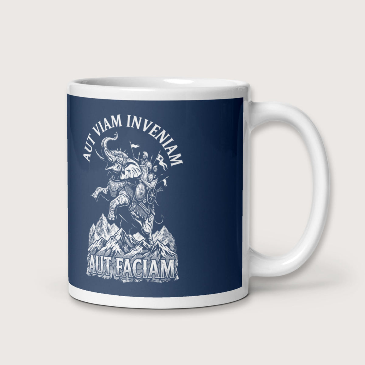 Aut Viam Inveniam Hannibal Quote Mug - history buff gift by HistoHead