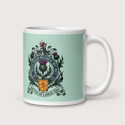 Scotland Battle of Largs 1263 Mug - history buff gift by HistoHead