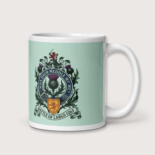 Scotland Battle of Largs 1263 Mug - history buff gift by HistoHead