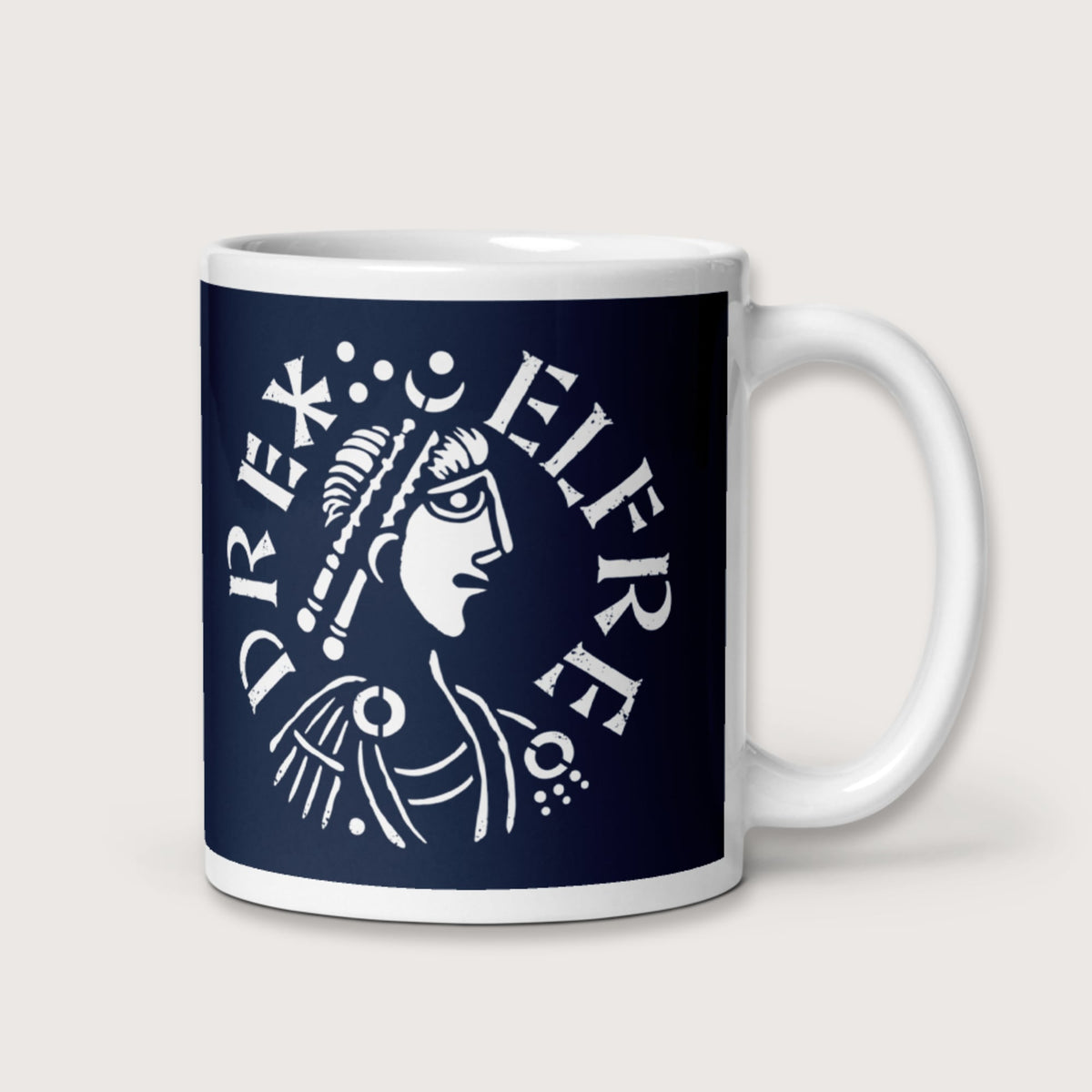 Alfred the Great Penny Mug - history buff gift by HistoHead