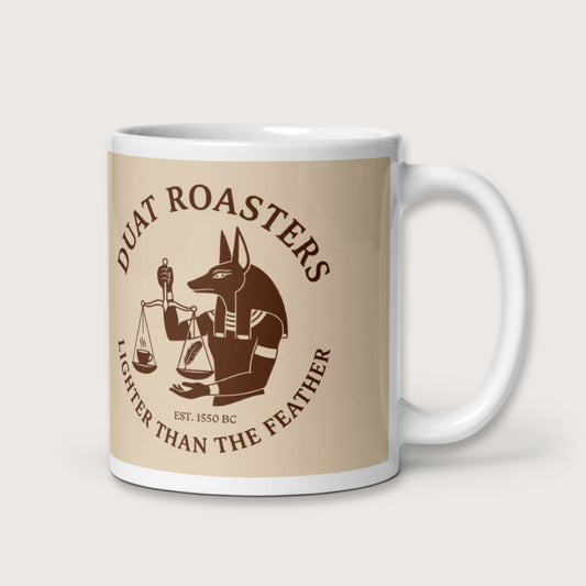 Duat Roasters Mug - history buff gift by HistoHead