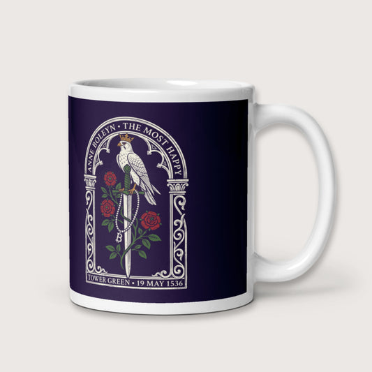 Anne Boleyn Falcon Mug - history buff gift by HistoHead