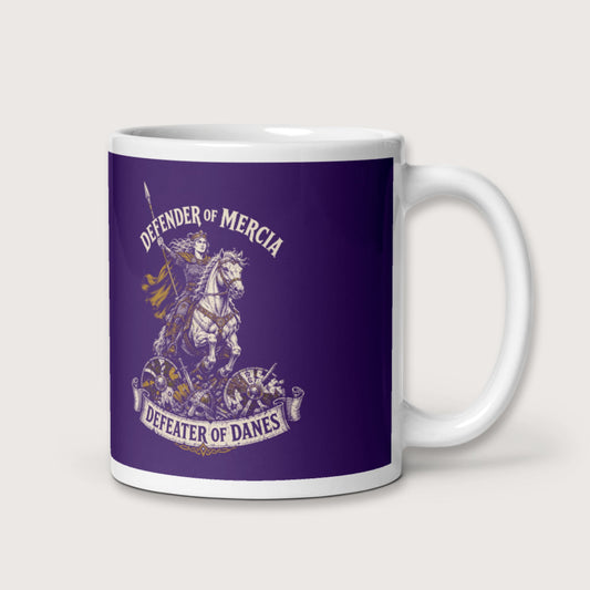 Æthelflæd Defender of Mercia Mug - history buff gift by HistoHead