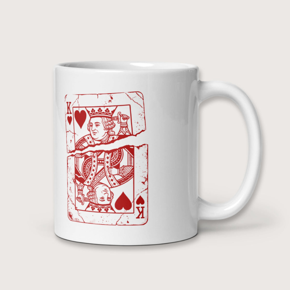 Louis XVI Playing Card Mug - history buff gift by HistoHead