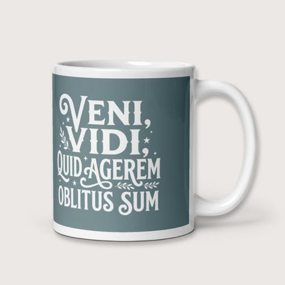 Latin I Came I Saw I Forgot I Was Doing Mug - history buff gift by HistoHead
