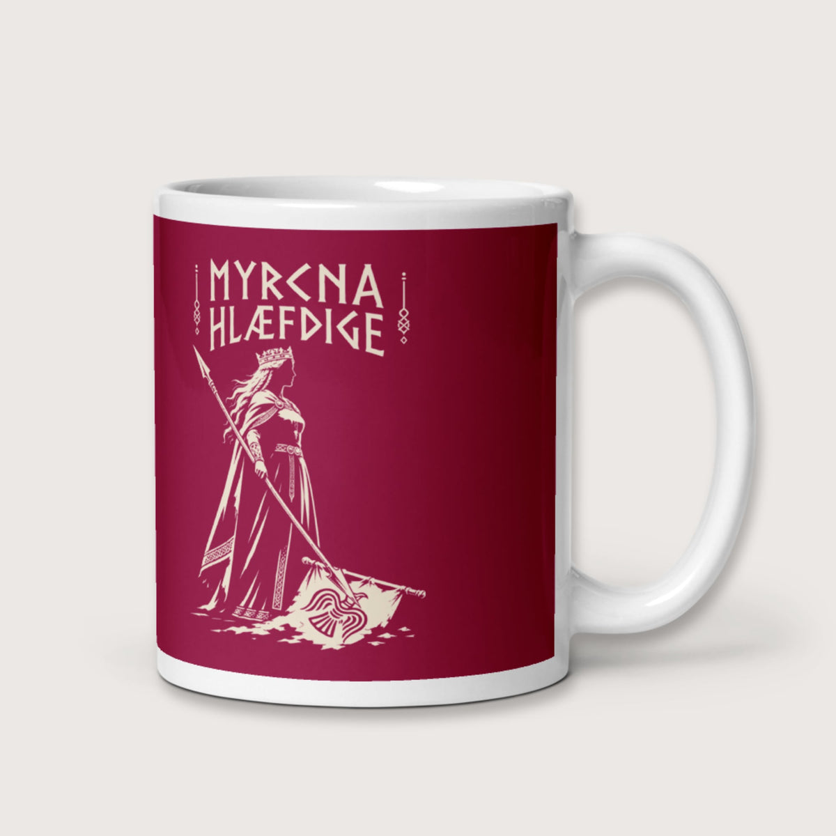 Æthelflæd Myrcna Hlæfdige Mug - history buff gift by HistoHead