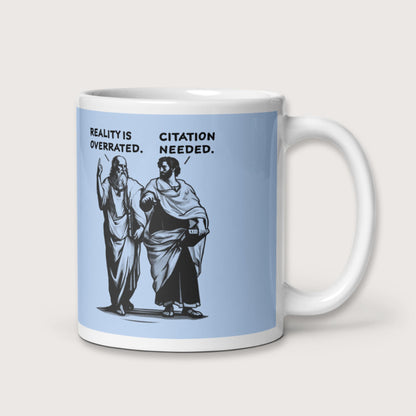 Plato & Aristotle Debate Mug - history buff gift by HistoHead