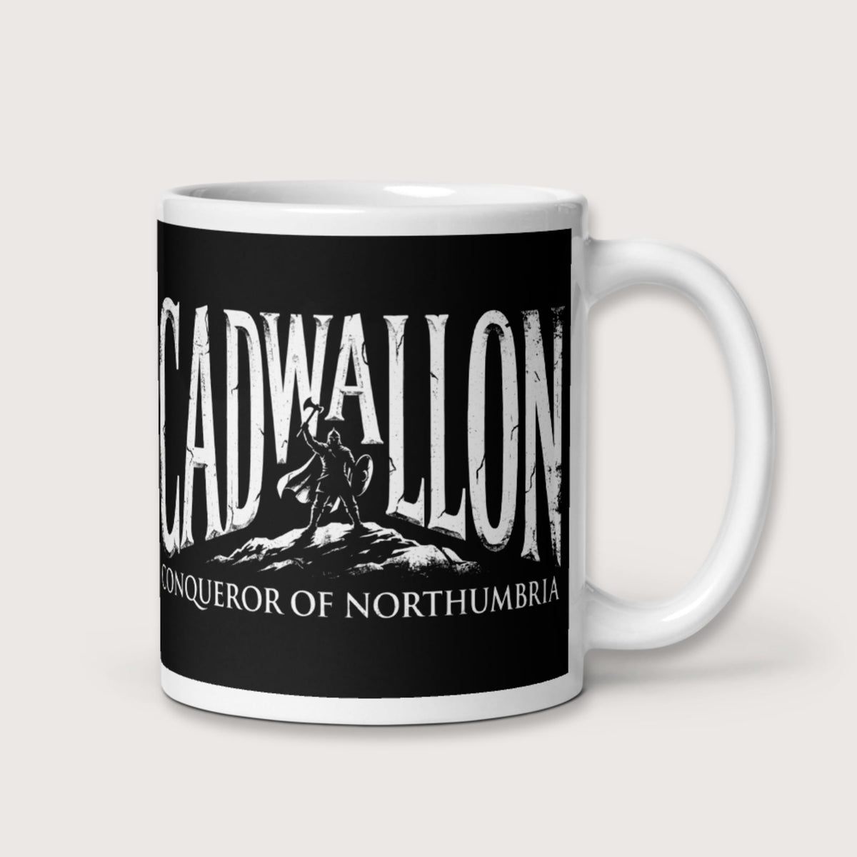 Cadwallon Conqueror of Northumbria Mug - history buff gift by HistoHead