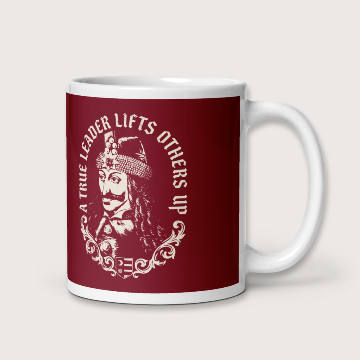Vlad the Impaler True Leader Mug - history buff gift by HistoHead