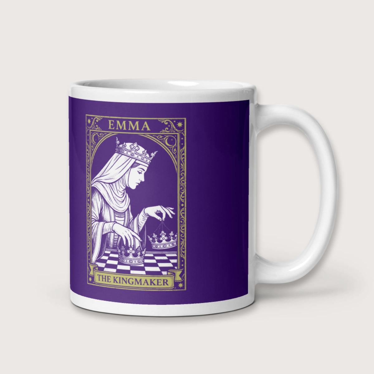 Emma of Normandy The Kingmaker Mug - history buff gift by HistoHead