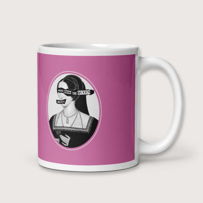 God Save the Queen Anne Boleyn Mug - history buff gift by HistoHead