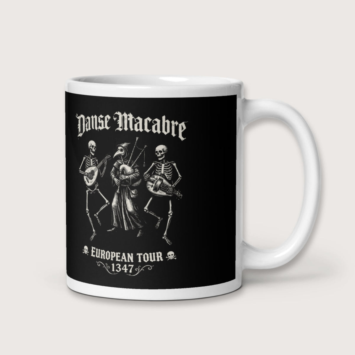 Danse Macabre European Tour Mug - history buff gift by HistoHead