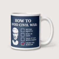 Caesar's Peace Plan Mug - history buff gift by HistoHead