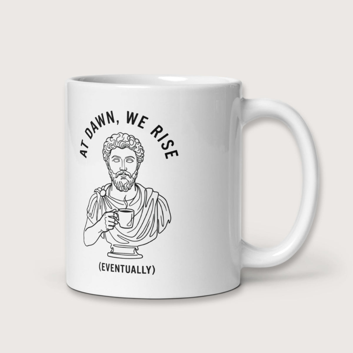 At Dawn We Rise Mug - history buff gift by HistoHead