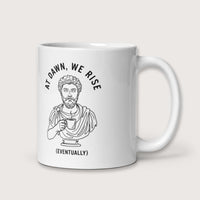 At Dawn We Rise Mug - history buff gift by HistoHead