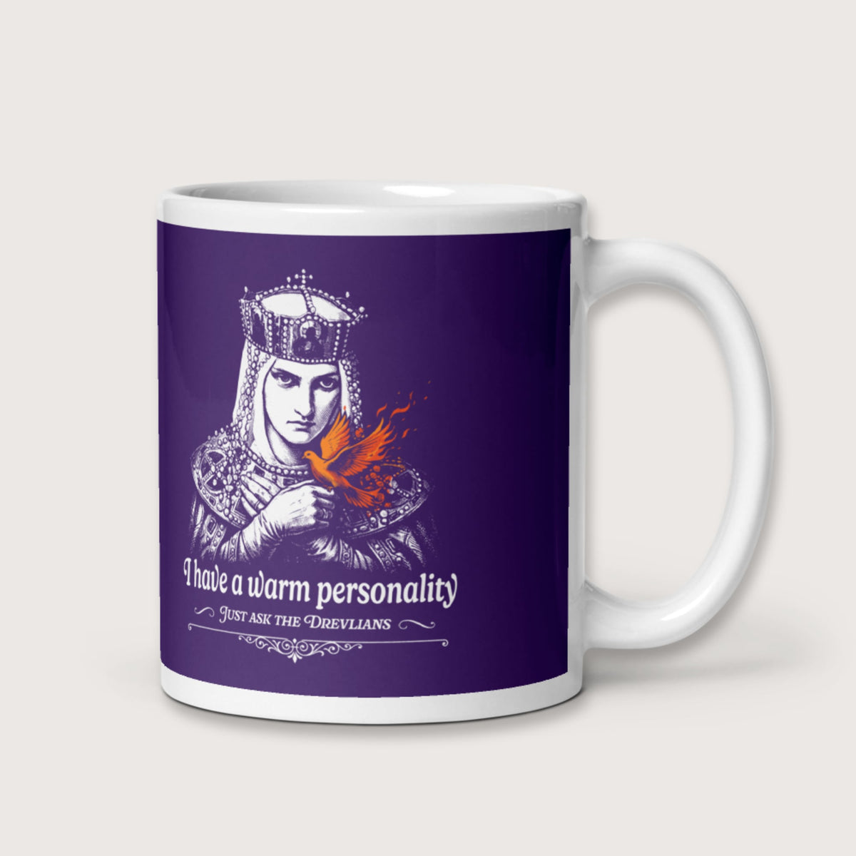 Olga of Kiev I Have a Warm Personality Mug - history buff gift by HistoHead