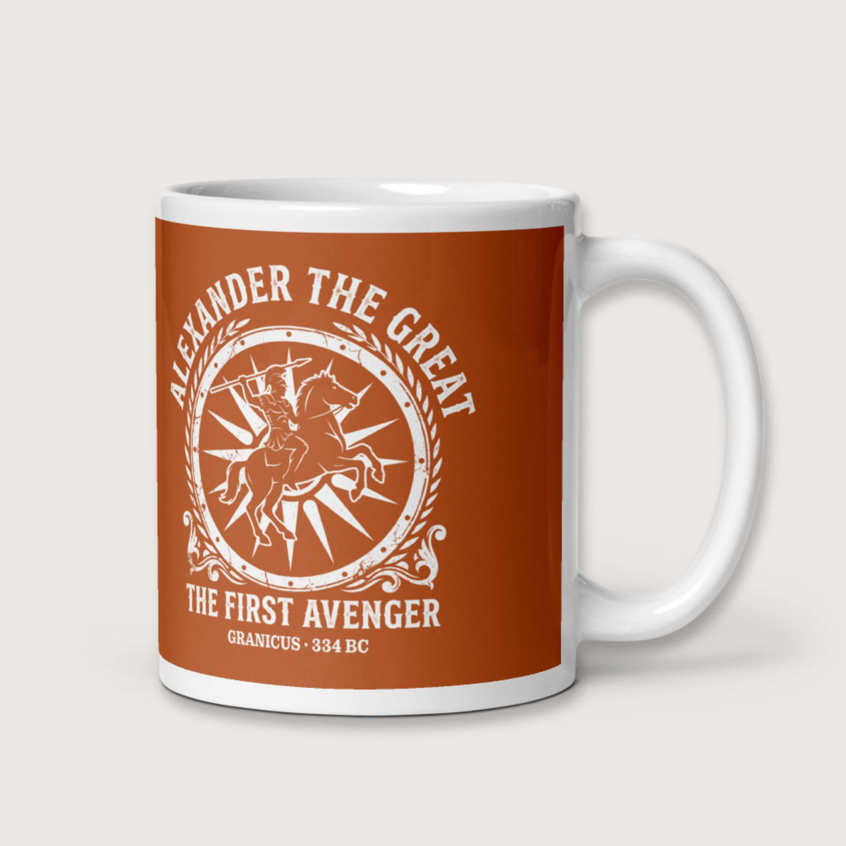 Alexander the Great First Avenger Mug - history buff gift by HistoHead