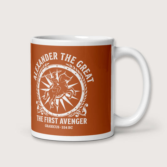 Alexander the Great First Avenger Mug - history buff gift by HistoHead
