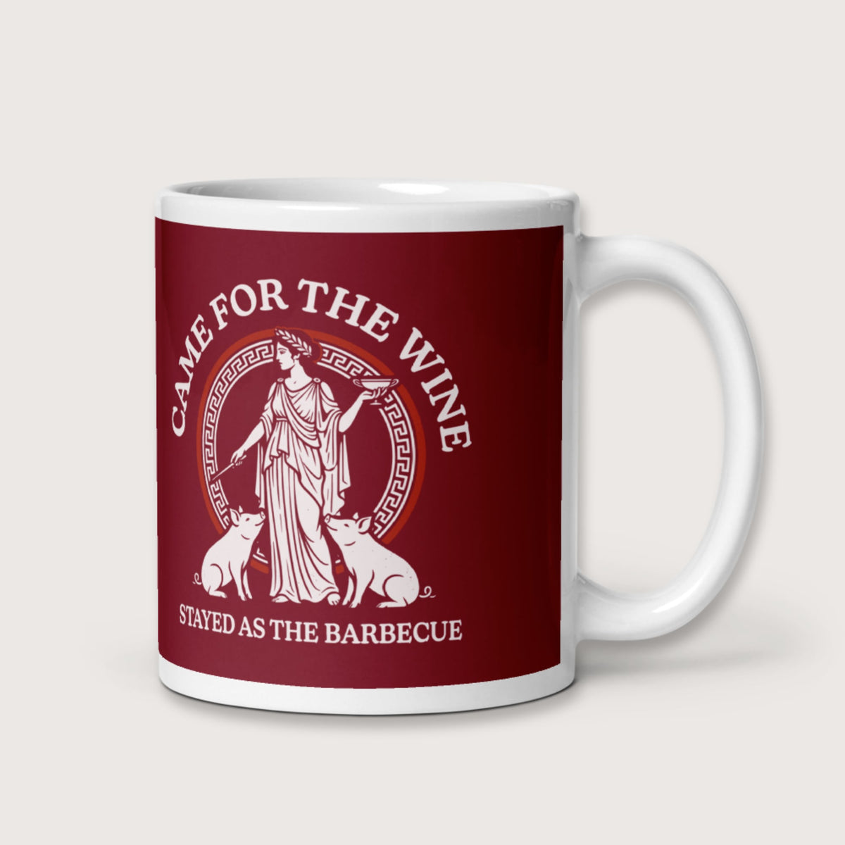 Circe Barbecue Mug - history buff gift by HistoHead