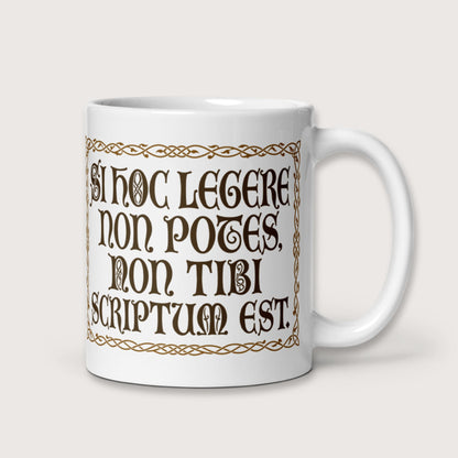 If You Can't Read This It's Not Written For You Mug - history buff gift by HistoHead