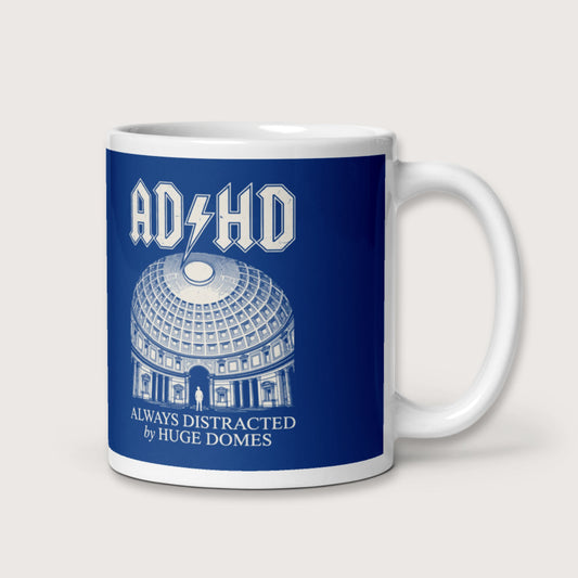 Always Distracted by Huge Domes Mug - history buff gift by HistoHead