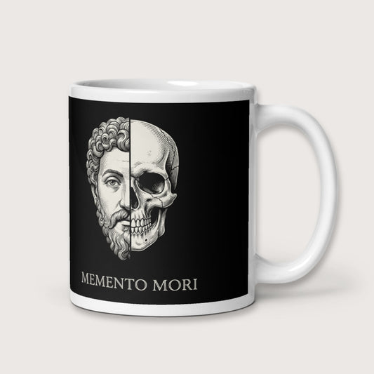 Marcus Aurelius Skull Mug - history buff gift by HistoHead