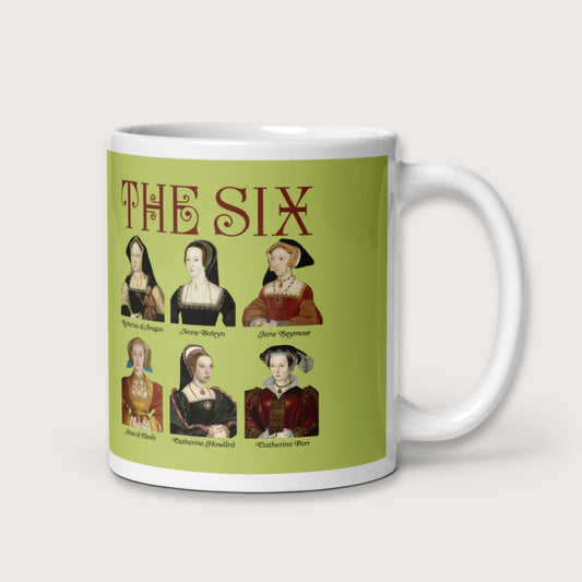 The Six Mug - history buff gift by HistoHead