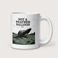 Roswell Weather Balloon Mug - history buff gift by HistoHead