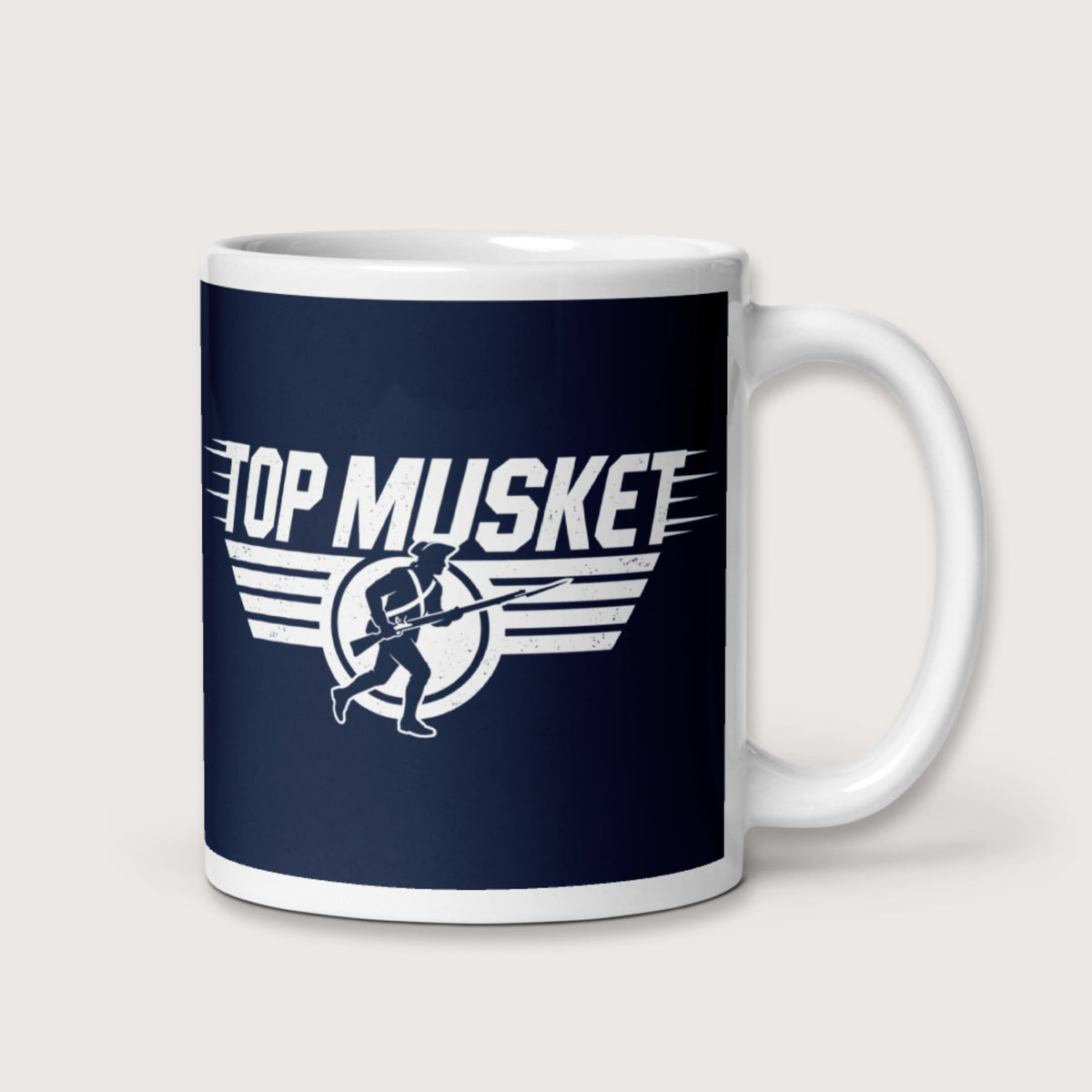 Top Musket Mug - history buff gift by HistoHead