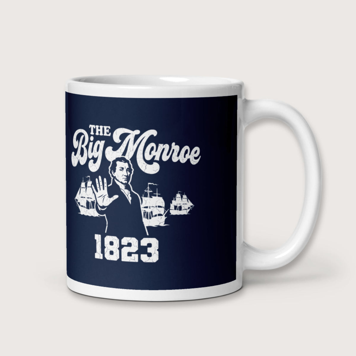 The Big Monroe Mug - history buff gift by HistoHead