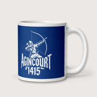 Agincourt 1415 Longbowman Mug - history buff gift by HistoHead