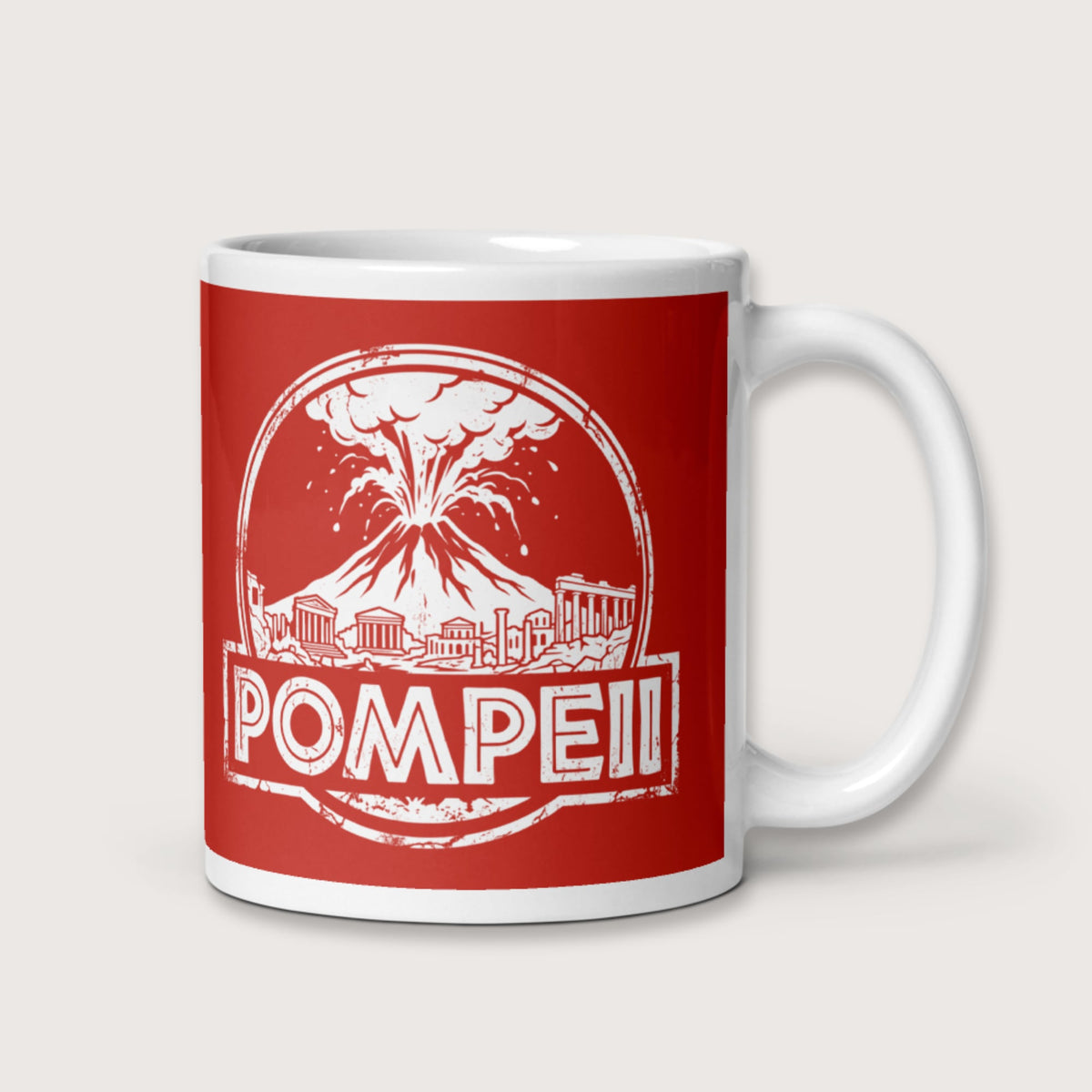 Pompeii Mug - history buff gift by HistoHead