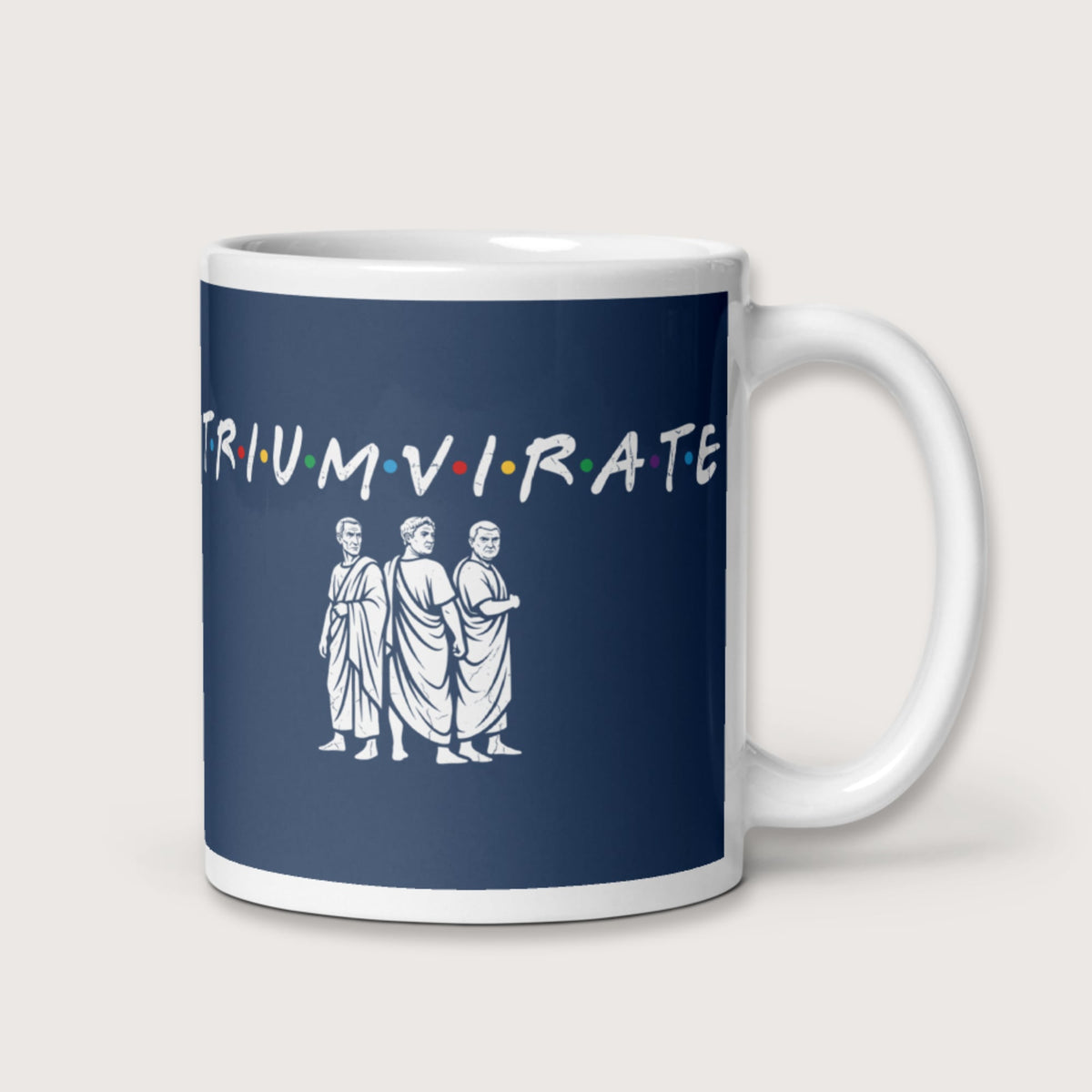 First Triumvirate Mug - history buff gift by HistoHead