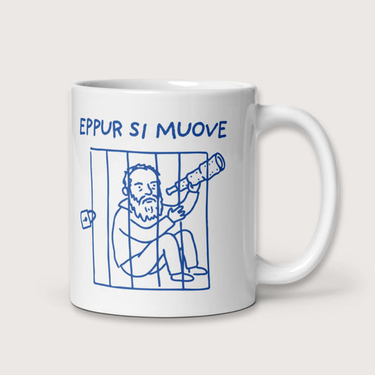 Galileo Galilei And Yet It Moves Mug - history buff gift by HistoHead