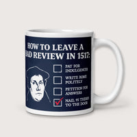 Martin Luther's Conflict Resolution Mug - history buff gift by HistoHead