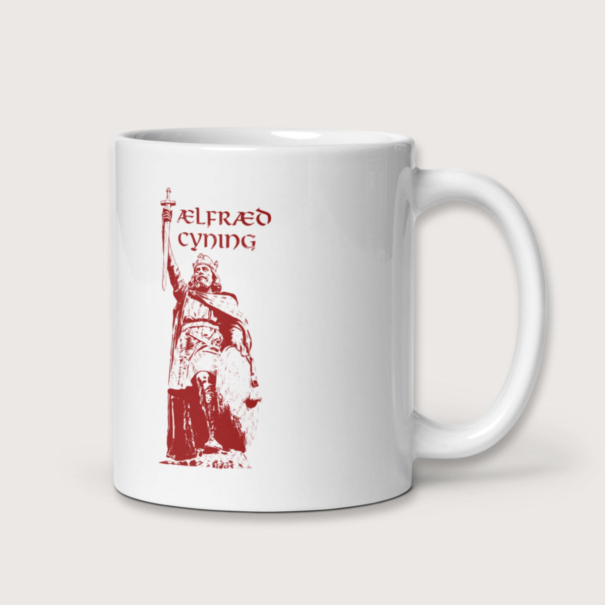 Alfred the Great Mug - history buff gift by HistoHead