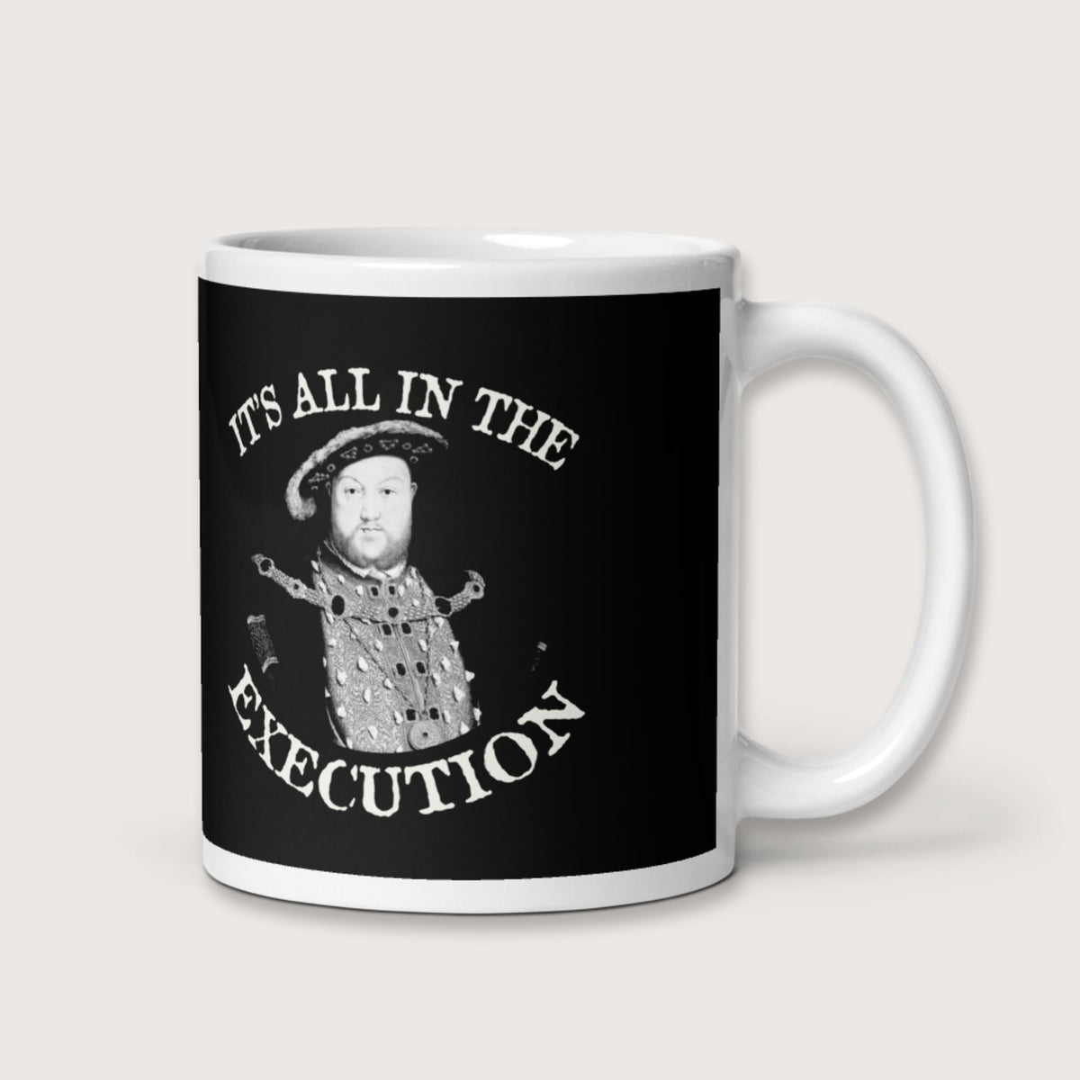 Henry VIII Execution Mug - history buff gift by HistoHead