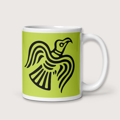 Viking Raven Symbol Mug - history buff gift by HistoHead