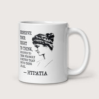 Hypatia Quote Mug - history buff gift by HistoHead