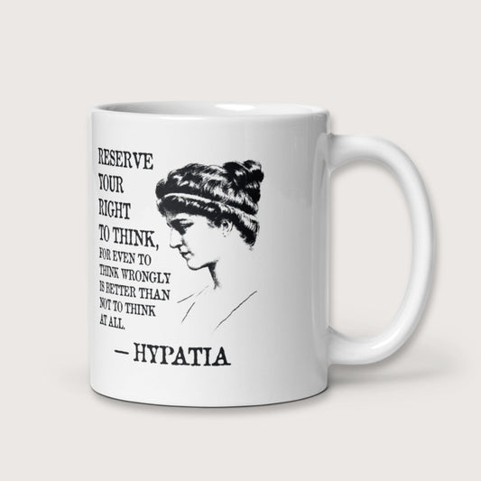 Hypatia Quote Mug - history buff gift by HistoHead